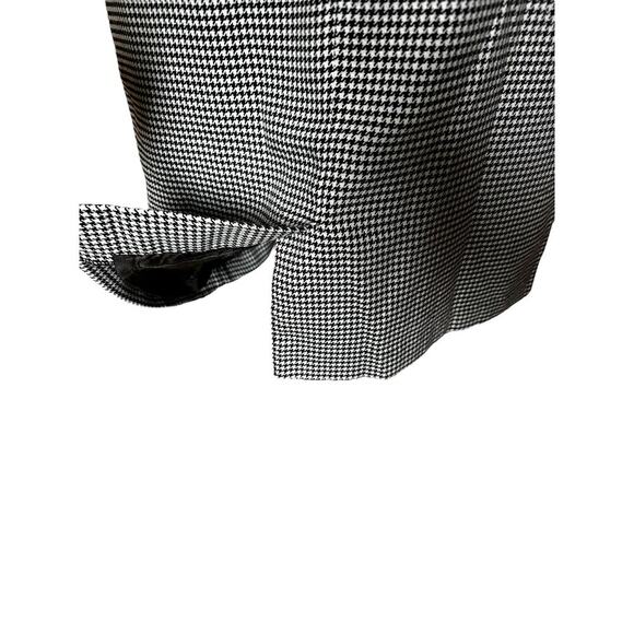 🍁 BUNDLE ONLY 5/$15 - Chadwicks of Boston Houndstooth Black/White Dress - Picture 5 of 6